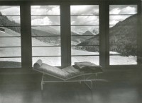 Zürcher Heilstätte Clavadel-Davos (Rudolf Gaberel), um 1935. Foto: Albert Steiner, Archiv Krähenbühl Architekten AG Davos.