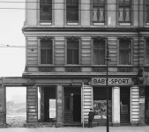 aus "Berlin, Fruchtstraße am 27. März 1952", fotografiert von Fritz Tiedemann, aktuell rekonstruiert und interpretiert von Arwed Messmer