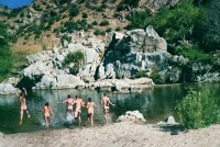 Ryan McGinley: "Deep Creek (Hot Springs)", 2005, aus dem Buch "Whistle for the Wind"