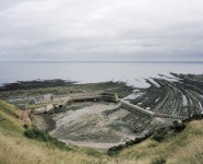 Michael Marten: "Harbour, Berwickshire. 22. August 2005. 11 Uhr"