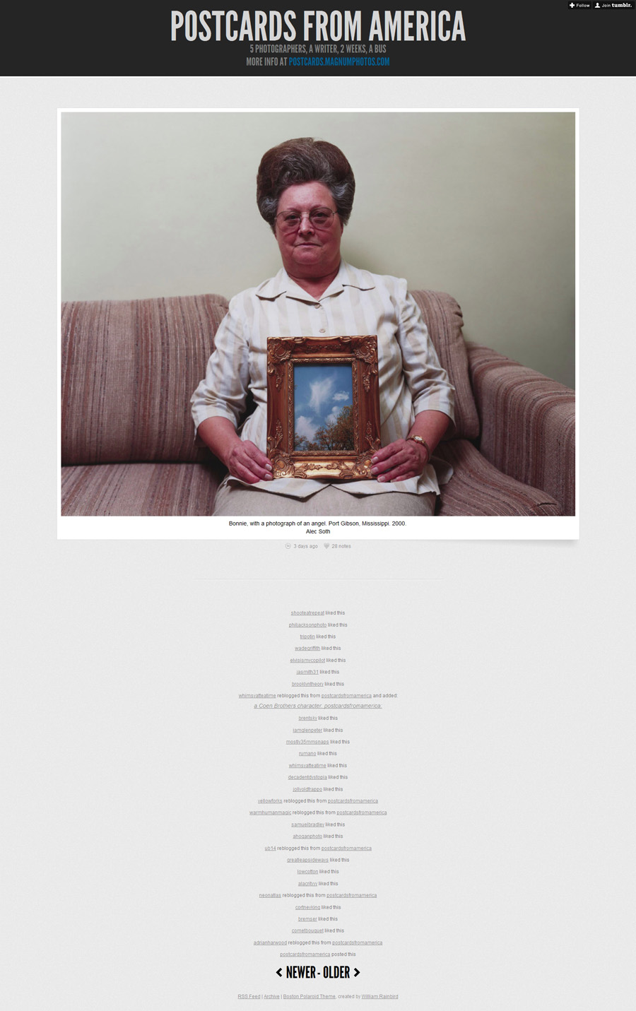 MagnumProjekt „Postcards from America“ Damian Zimmermann